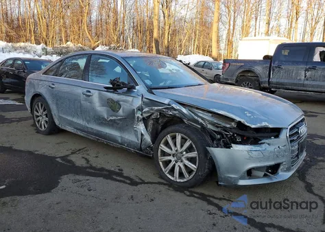 2013 Audi A6 Premium Plus z USA, uszkodzony, nr VIN WAUGGAFC5DN042851